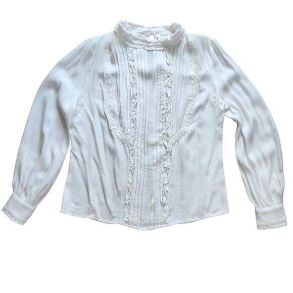 Böhme elegant white women's blouse size S - Picture 1 of 8